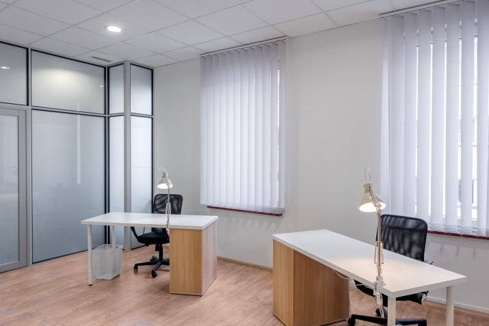 Объявление. Сдается в аренду офисное помещение в Тейке. 82 кв.м состоит из 2 комнат (58+24).  Также имеются:  Цена: 492 EUR/мес. Foto #4