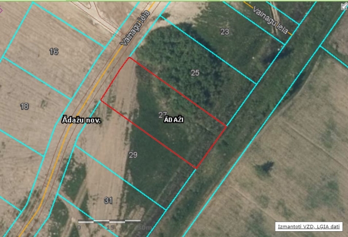 Sludinājumi. Zemes gabals 1435 m2 platībā ciematā \'DAILAS\' Ādažos, kas atrodas tikai 23 km attālumā no Rīgas Cena: 63228 EUR Foto #5