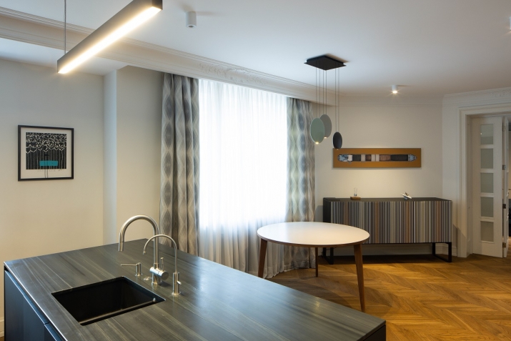 Sludinājumi. Plašs dzīvoklis ar dizainera plānotu kvalitatīvu apdari Dzirnavu ielas 92 nama pagalma ēkā.   Cena: 450000 EUR Foto #6