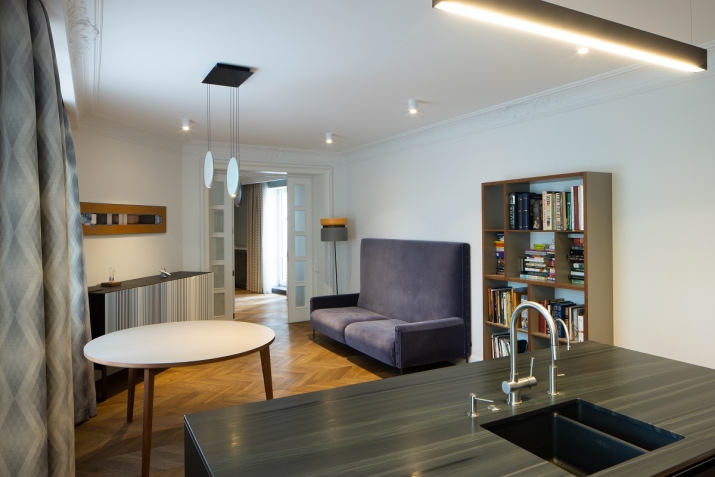 Sludinājumi. Plašs dzīvoklis ar dizainera plānotu kvalitatīvu apdari Dzirnavu ielas 92 nama pagalma ēkā.   Cena: 450000 EUR Foto #8