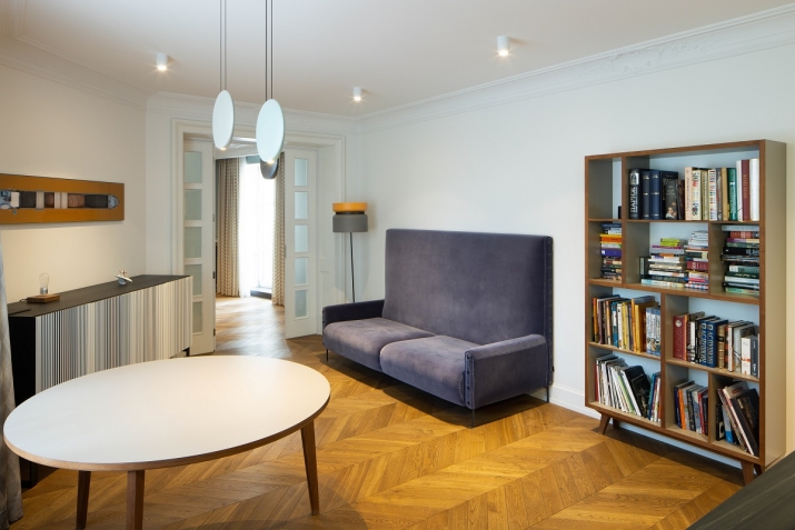 Sludinājumi. Plašs dzīvoklis ar dizainera plānotu kvalitatīvu apdari Dzirnavu ielas 92 nama pagalma ēkā.   Cena: 450000 EUR Foto #9