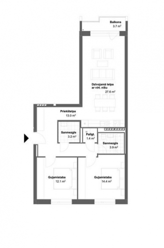 Sludinājumi. Ezerjugla- vieta, kur daba ienāk pilsētā!  Par mājvietu: Četru istabu dzīvoklis ar pārdomātu un Cena: 199870 EUR Foto #9