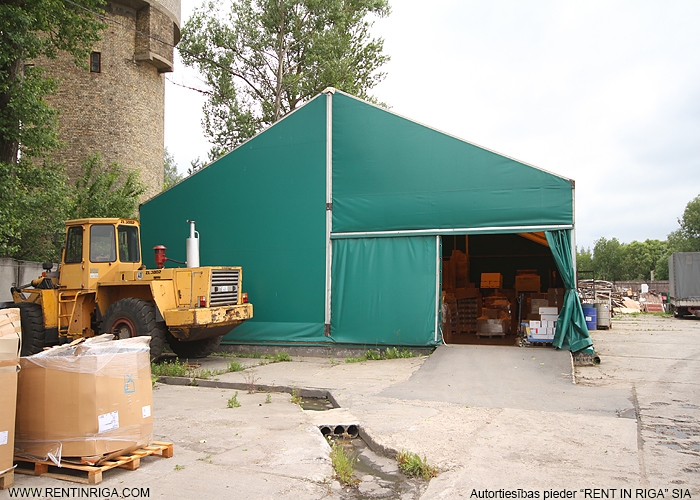 Sludinājumi. Tenta angāra noma industriālajā parkā Jurkalnes ielā.  Bez apkures 300 m2.  Dazīvā apsardze + Cena: 540 EUR/mēn Foto #2