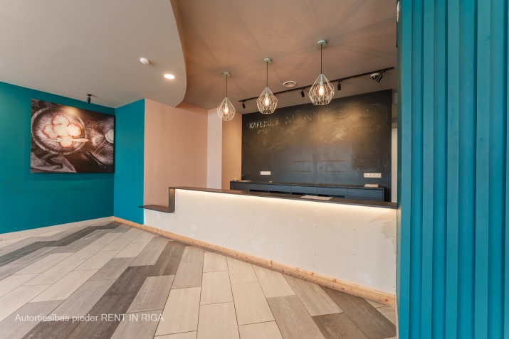 Sludinājumi. Izīrē kafejnīcas telpas Skanstē.  Telpu grupas izmantošanas veids - kafejnīca (kods 1230). Ir Cena: 1200 EUR/mēn Foto #5