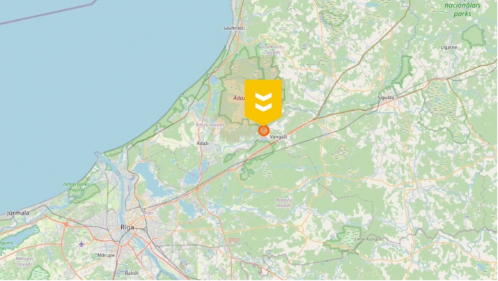 Sludinājumi. Zemes gabals Gaujas upes pirmajā līnijā. (Krasta līnija 800 m)  + Zemes gabals 15 km attālumā no Cena: 85000 EUR Foto #3