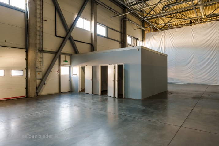 Sludinājumi. Jauna noliktava ar dzelzceļa pievadu. Rampas no 2 pusēm:(auto rampa + dzelzceļa rampa).   Gāzes Cena: 8852 EUR/mēn Foto #5