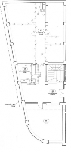 Sludinājumi. Gaišs birojs ar vienreizēju skatu uz Vecrīgas arhitektūru un Brīvības pieminekli.   Lieliska Cena: 6072 EUR/mēn Foto #6