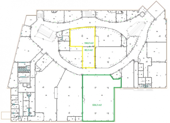 Sludinājumi. Iznomā tirdzniecības platību 2.stāvā TC LIIBA, Ķekavā.  Uz 2.stāvu ved gan eskalatori, gan lifti. Cena: 2100 EUR/mēn Foto #9