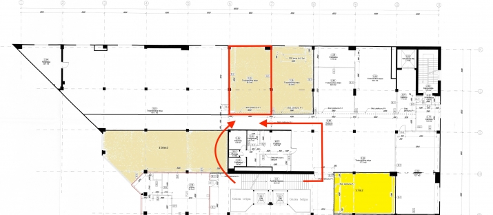 Sludinājumi. Iznomā tirzniecības telpas Zolitūdē, t/c \'IXO\'.  + 2. stāvs. + Pie ēkas bezmaksas autostāvvieta; + Cena: 456 EUR/mēn Foto #5