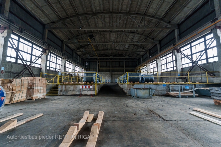 Объявление. Склад 4 на промышленной территории по адресу улица Брасла, 24.  Склад состоит из одного большого Цена: 9000 EUR/мес. Foto #7