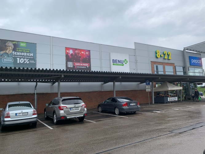 Sludinājumi. Veikala telpas Elvi tirdzniecības centrā.  - Telpa izbūvēta no jauna, neviens nomnieks tur nav Cena: 1850 EUR/mēn Foto #6