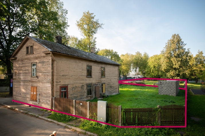 Sludinājumi. Iespēja iegādāties īpašumu Rīgas vēsturiskajā centrā, Brasas rajonā.  Zemes gabals ar iespēju būvēt Cena: 235000 EUR Foto #6