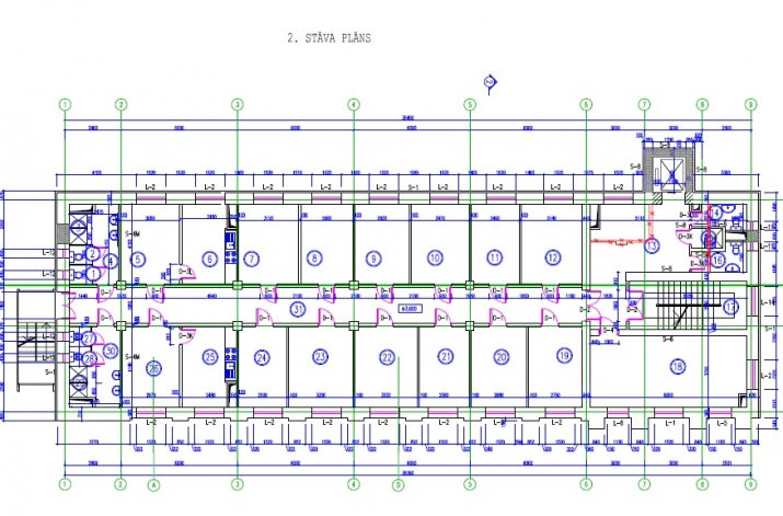 Объявление. Продается реконструированное 5-этажное административное здание в Яунциеме.  Здание можно Цена: 275000 EUR Foto #6