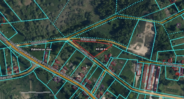 Sludinājumi. Zemesgabals Rūjienas pilsētas nomalē.  Zeme paredzēta privātmājas būvniecībai, bet zemes Cena: 4000 EUR Foto #5