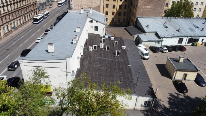 Sludinājumi. Multifunkcionāls īpašums starp Brīvības un K. Barona ielām.  Piedāvājums sastāv no:  Zeme 5408 m2 Cena: 1.36e+06 EUR Foto #8