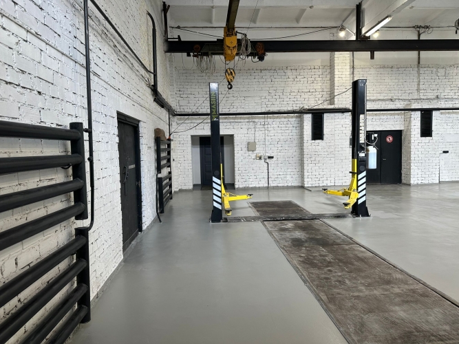 Sludinājumi. Iznomā autoservisu Dreiliņos!  Platība: 349.3 m   + boksi ar pacēlājiem  + paceļamie vārti   + Cena: 2300 EUR/mēn Foto #3