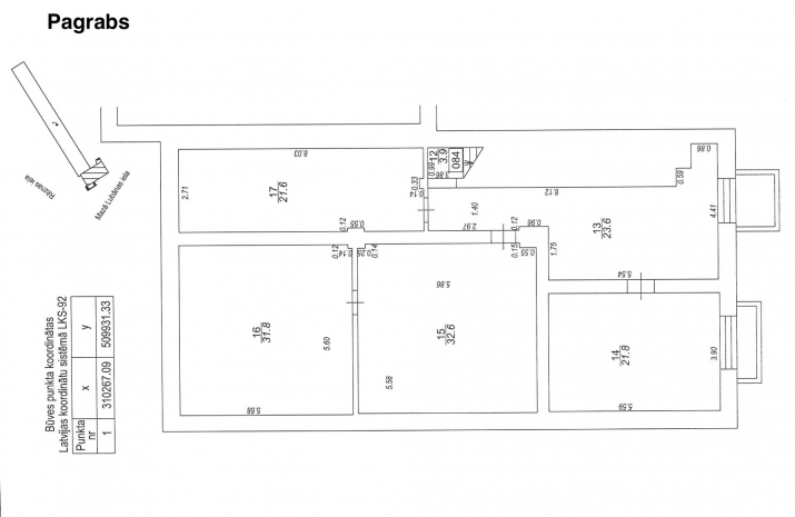 Sludinājumi. Tirdzniecības telpas Maskavas forštatē.   + 1. stāvs 139 m2, pagrabstāvs 135 m2; + Lietošanas Cena: 159000 EUR Foto #4