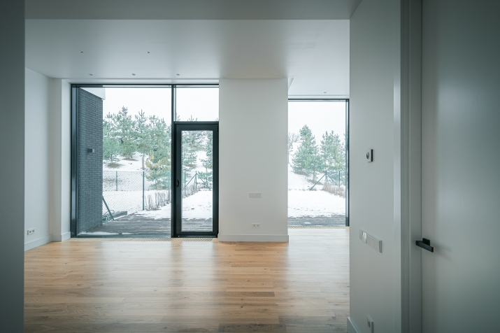 Sludinājumi. Elitāra 3 guļamistabu rindu māja jaunajā projektā \'Mežaparka Rezidences\'.  Mājas platība 195 m2, Cena: 599100 EUR Foto #1