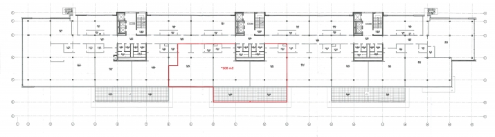 Sludinājumi. Birojs Ziepniekkalnā ar Terasi.  + 6. stāvs. + Pašlaik platība sastāv no atvērtas telpas, Cena: 5000 EUR/mēn Foto #8