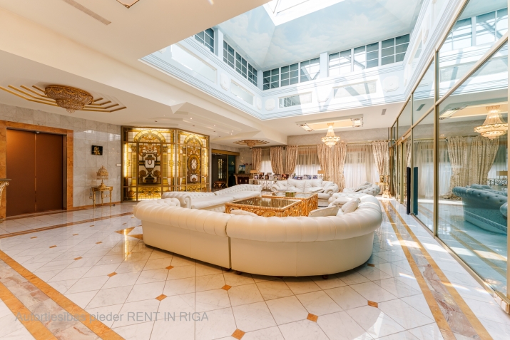 Объявление. Элегантный частный дом в Дарзциемсе  спокойный жилой район.  Частный дом общей площадью 1384 м2 на Цена: 670000 EUR Foto #7