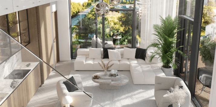 Sludinājumi. Rezervācijai pieejams kompakts 2-istabu dzīvoklis jaunajā projektā Skanstes Rezidences.  + Cena: 149900 EUR Foto #6