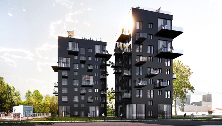 Sludinājumi. Rezervācijai pieejams 3-istabu dzīvoklis jaunajā projektā Skanstes Rezidences.  + Pārdošanas cenā Cena: 284900 EUR Foto #1