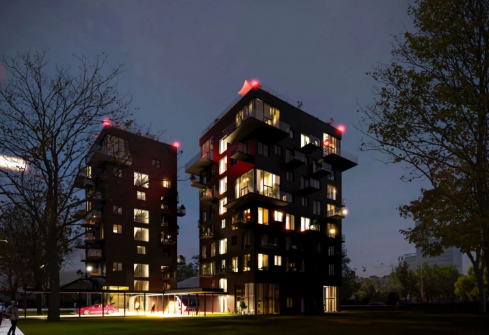 Sludinājumi. Rezervācijai pieejams 4-istabu dzīvoklis jaunajā projektā Skanstes Rezidences.  + Pārdošanas cenā Cena: 399900 EUR Foto #1