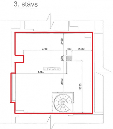 Sludinājumi. Piedāvājumā biroja telpas Dzirciema, Ūdens iela 12.  + Kopējā platība 148.2 m2;  + 2.-3. stāvs; + Cena: 135000 EUR Foto #9