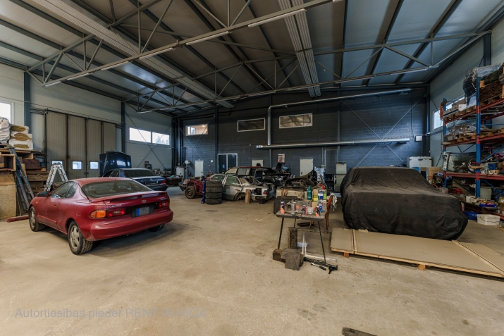 Sludinājumi. Nomai pieejams multifunkcionālas noliktavas, ražošanas vai remzonas telpas.  + Telpas tiek Cena: 3600 EUR/mēn Foto #6