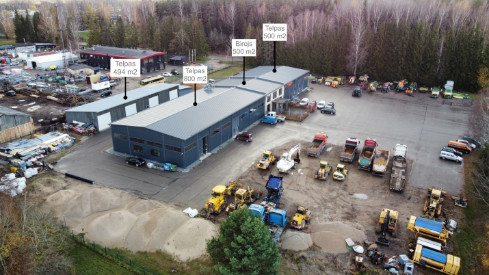 Sludinājumi. Nomai pieejams multifunkcionālas noliktavas, ražošanas vai remzonas telpas.  + Telpas tiek Cena: 6240 EUR/mēn Foto #2