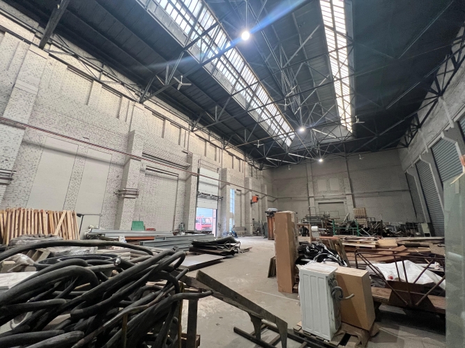 Объявление. Промышленные помещения с высокими потолками.   Бывшая территория \'Рижского вагоностроительного Цена: 6030 EUR/мес. Foto #7