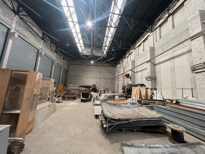 Объявление. Промышленные помещения с высокими потолками.   Бывшая территория \'Рижского вагоностроительного Цена: 6030 EUR/мес. Foto #4