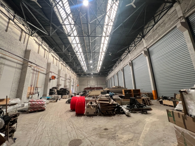 Объявление. Промышленные помещения с высокими потолками.   Бывшая территория \'Рижского вагоностроительного Цена: 6030 EUR/мес. Foto #5