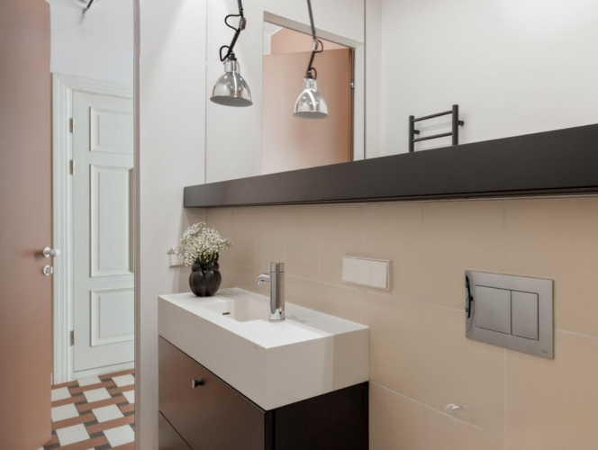 Объявление. Очаровательная 2-комнатная квартира на улице Гертрудес, 77.  Эта красиво отремонтированная квартира Цена: 950 EUR/мес. Foto #9