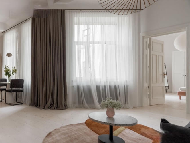 Объявление. Очаровательная 2-комнатная квартира на улице Гертрудес, 77.  Эта красиво отремонтированная квартира Цена: 950 EUR/мес. Foto #5