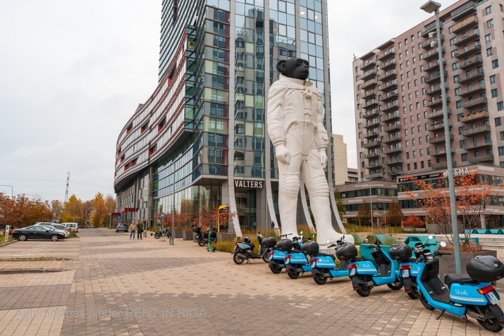 Объявление. Предлагается просторный офис в здании Валтерс - Новая Тейка!  Текущий план представляет собой офис Цена: 2735 EUR/мес. Foto #2