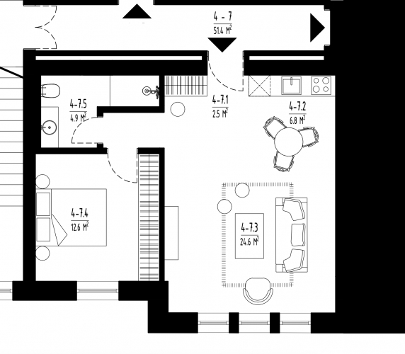 Sludinājumi. Elegants dzīvoklis \'Šefela namā\', Baznīcas ielā 5.  Aicinām Jūs kļūt par daļu no Rīgas arhitektūras Cena: 164480 EUR Foto #2