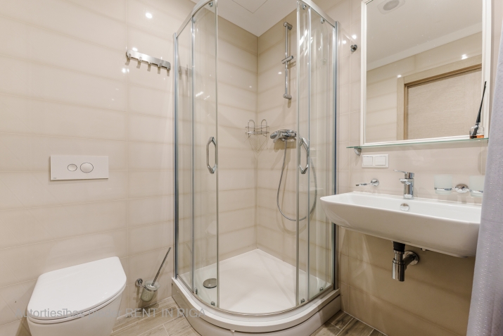 Sludinājumi. Izīrē  2 istabu dzīvokli - 65 m2, 7. stāvā Mežciemā, absolūti jaunuzceltajā dzīvojamo māju Cena: 750 EUR/mēn Foto #8