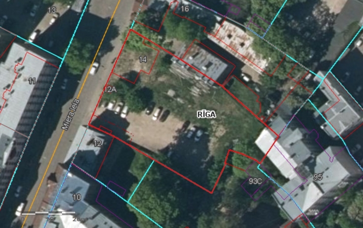 Объявление. Земельный участок с согласованным проектом многоэтажной застройки и разрешением на строительство.  Цена: 990000 EUR Foto #3