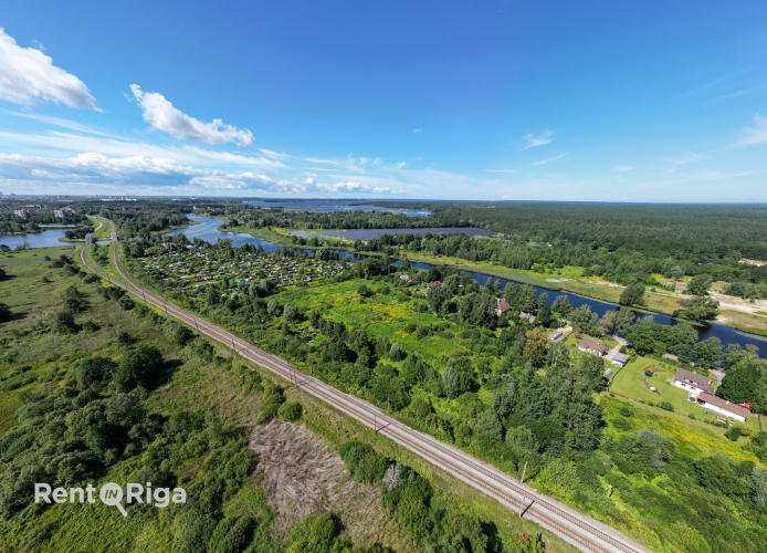 Sludinājumi. Zemesgabals ar kopējo platību 4,1367 ha atrodas savrupmāju apbūves teritorija (DzS1).  Īpašums Cena: 351700 EUR Foto #8