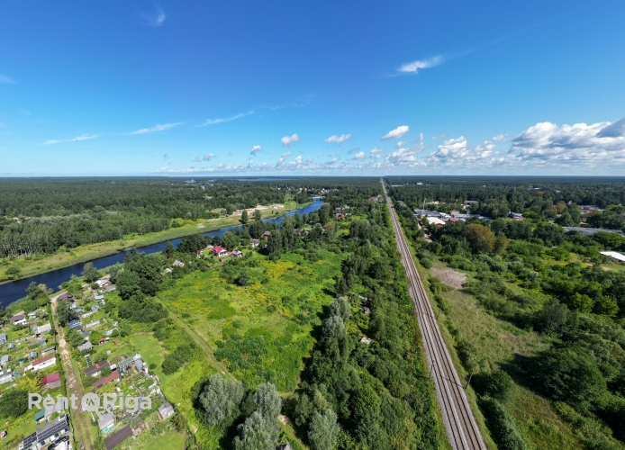 Sludinājumi. Zemesgabals ar kopējo platību 4,1367 ha atrodas savrupmāju apbūves teritorija (DzS1).  Īpašums Cena: 351700 EUR Foto #9