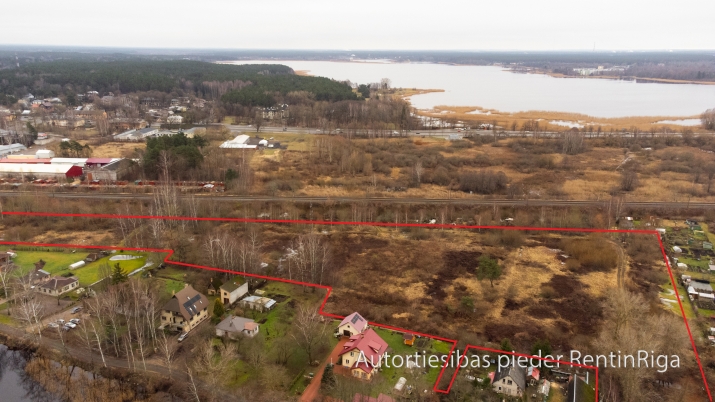 Sludinājumi. Zemesgabals ar kopējo platību 4,1367 ha atrodas savrupmāju apbūves teritorija (DzS1).  Īpašums Cena: 351700 EUR Foto #3