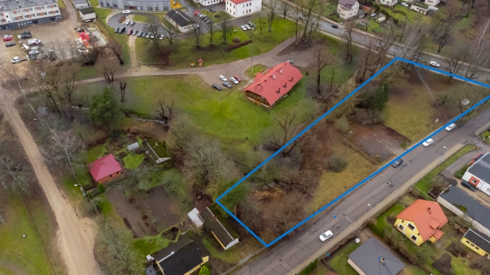 Sludinājumi. Zemesgabals ar kopējo platību 5629 kv.m. atrodas teritoriālā zonējumā Publiskās apbūves teritorija Cena: 135000 EUR Foto #2
