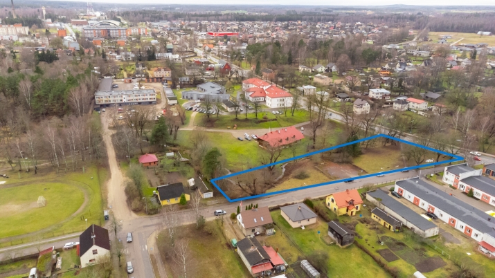 Sludinājumi. Zemesgabals ar kopējo platību 5629 kv.m. atrodas teritoriālā zonējumā Publiskās apbūves teritorija Cena: 135000 EUR Foto #6