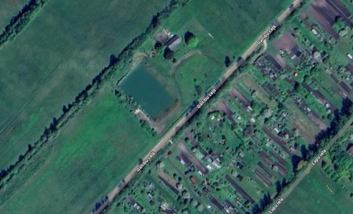 Sludinājumi. Tiek pārdots zemesgabals ar lielu dīķi Brankās.  Zemes pielietojuma veids (Dzs1) - Savrupmāju Cena: 66202 EUR Foto #2