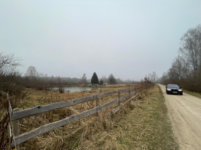 Sludinājumi. Tiek pārdots zemesgabals ar lielu dīķi Brankās.  Zemes pielietojuma veids (Dzs1) - Savrupmāju Cena: 66202 EUR Foto #5