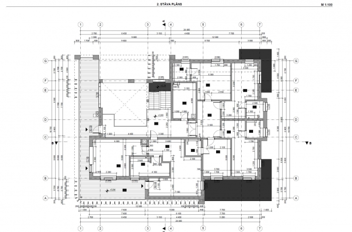 Объявление. Идеальной формы земельный участок в Межапарке с согласованным проектом для строительства частного Цена: 350000 EUR Foto #8