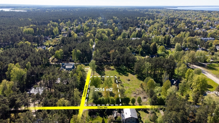 Sludinājumi. Zemes gabals patīkamā apkaimē Jūrmalā, Mellužos!   Priežu meža ielokā, ideāli izvietots zemes Cena: 136700 EUR Foto #3