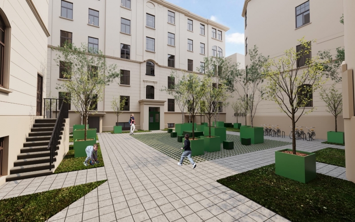 Sludinājumi. Dzīvoklis projektā Šefela nams Baznīcas ielā 5.  Ideāls gan kā investīciju objekts, gan kā mājvieta Cena: 130975 EUR Foto #1