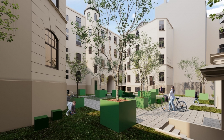 Sludinājumi. Dzīvoklis projektā Šefela nams Baznīcas ielā 5.  Ideāls gan kā investīciju objekts, gan kā mājvieta Cena: 130975 EUR Foto #2